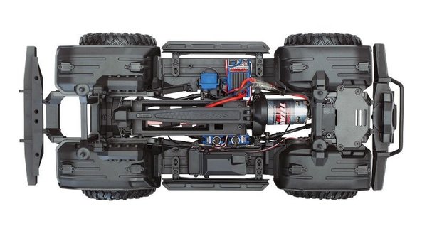 TRAXXAS TRX-4 4X4 KIT (BAUSATZ) OHNE AKKU/LADER/KARO 1/10 4WD SCALE-CRAWLER BRUSHED (INKLUSIVE ELEKT