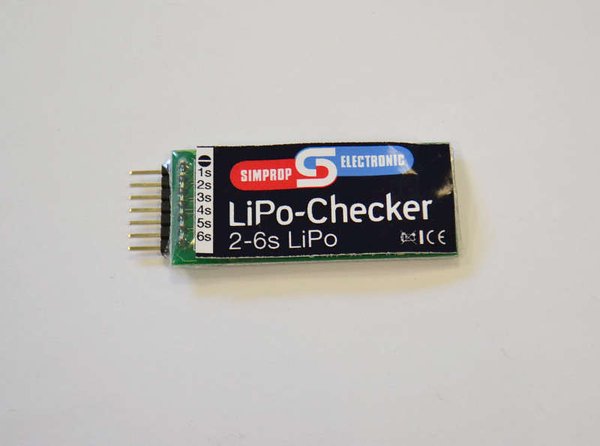 LiPo-Checker 6S, (Simprop) LED